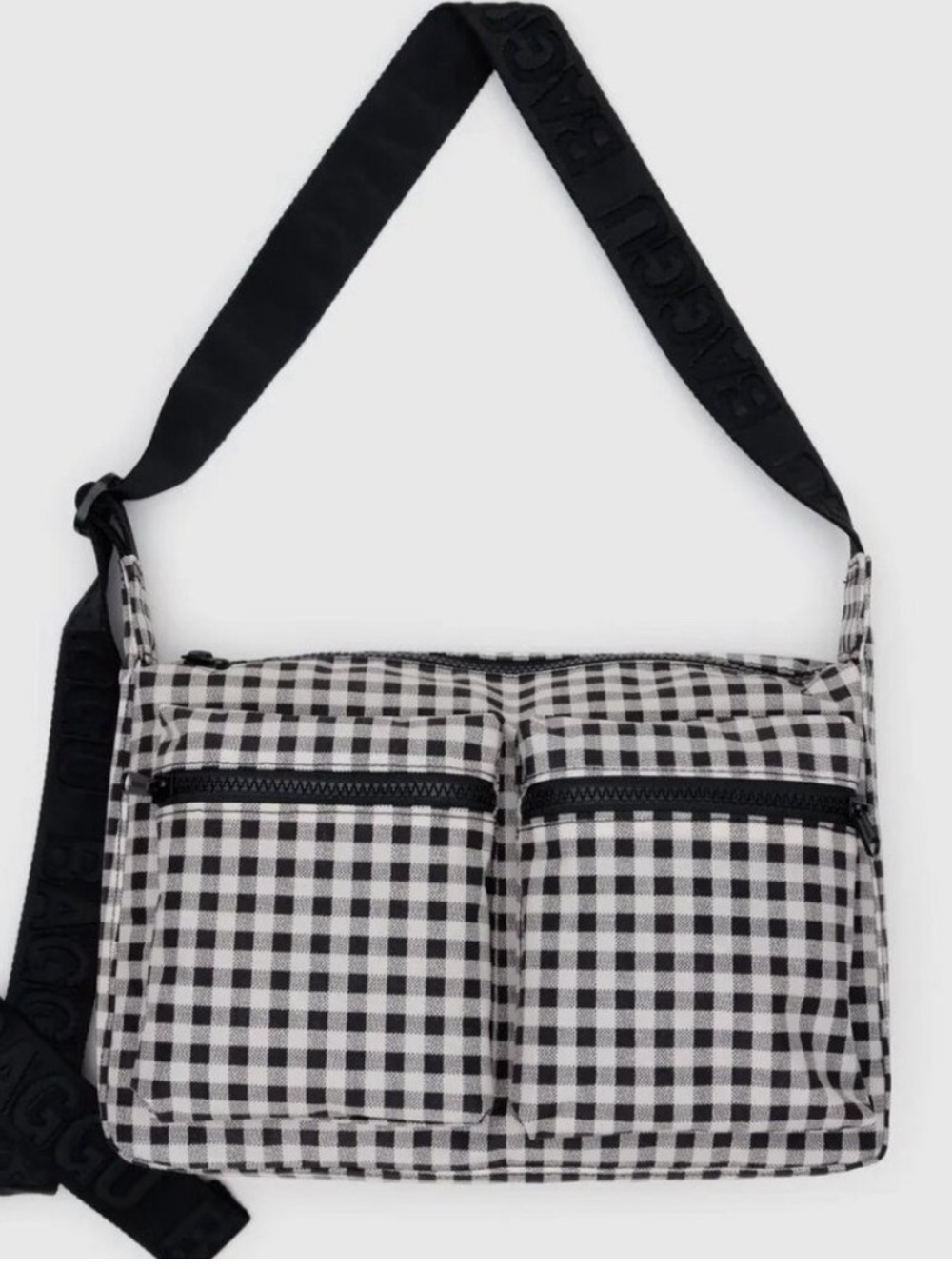 Baggu medium cargo gingham